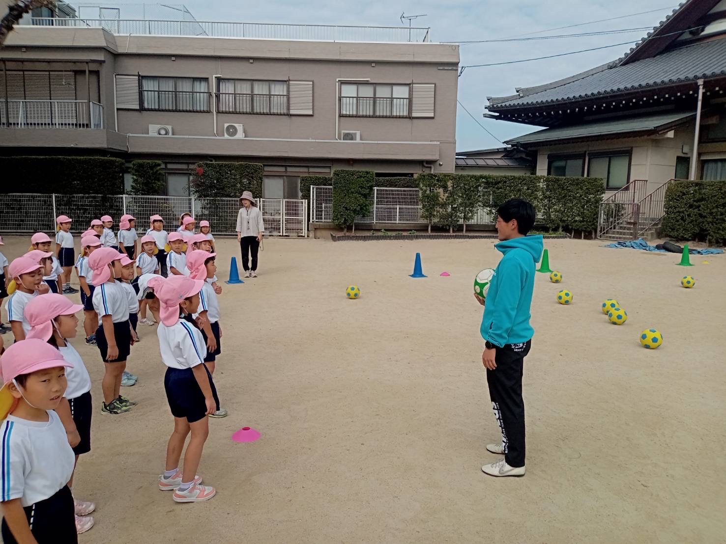 田島保育園　サッカー教室イベント開催　レポート