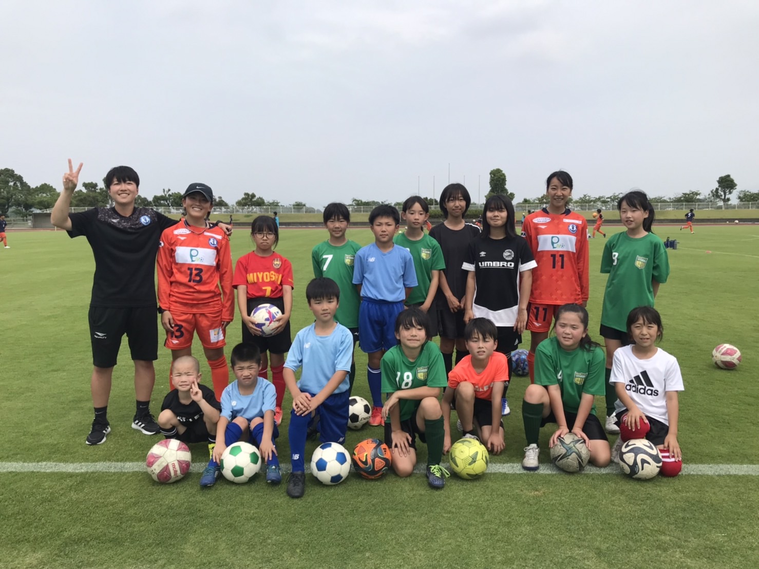 FASTEST様 主催 サッカー教室　＃11　小山 莉奈