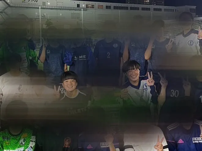 実は、、、一緒にサッカーしてました🙂‍↕️  #21進藤真奈花